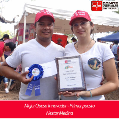 Primer puesto Mejor Queso Innovador
