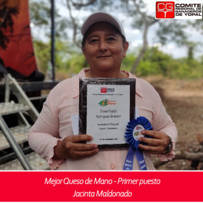 Primer puesto Mejor Queso de Mano