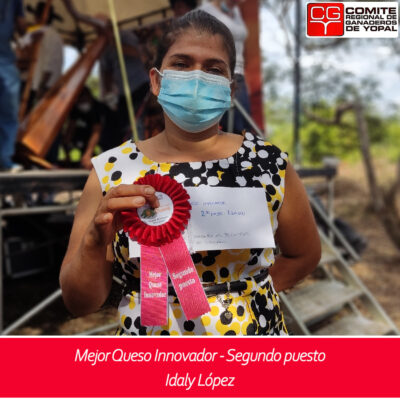Segundo puesto Mejor Queso Innovador