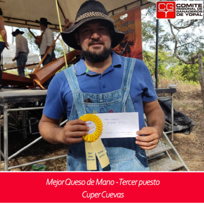 Tercer puesto Mejor Queso de Mano
